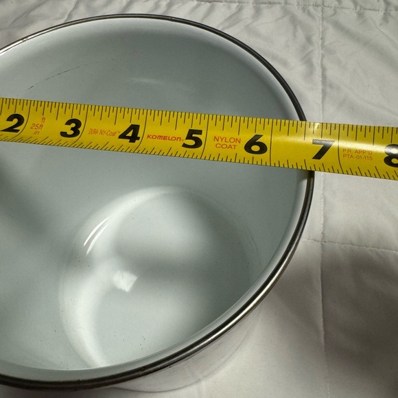 Cornell Enamel Utensil Spoon Holder Unique Floral Heart Scroll Design Thailand - Picture 9 of 9